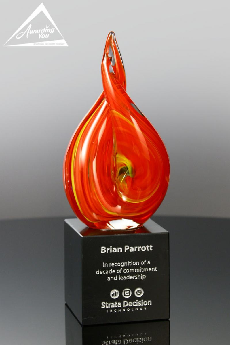 Custom Art Glass Award