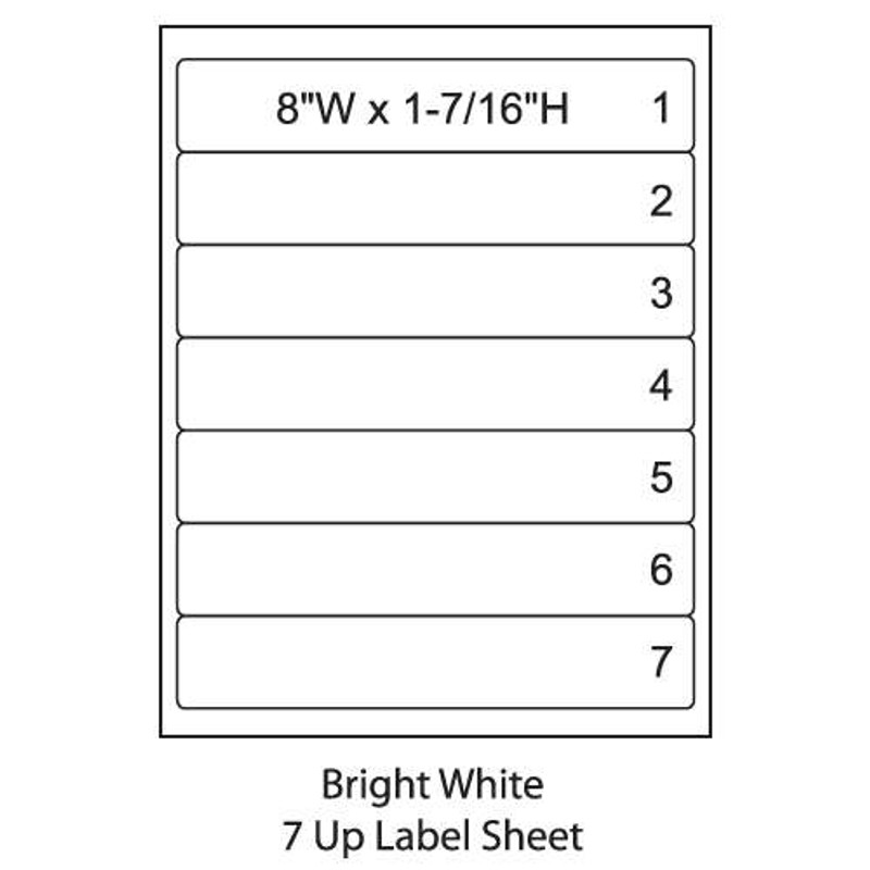 smead colorbar 8 bright white for laser printers bright white