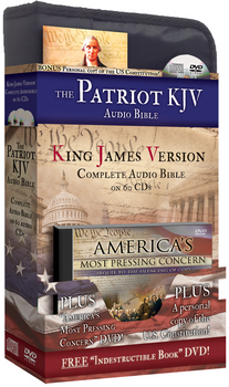 Patriot KJV Complete Audio Bible - Eric Martin - with 2 FREE DVDs, 1 MP3, and 1 Booklet Patriot KJV Complete Audio Bible - Eric Martin - with 2 FREE DVDs, 1 MP3, and 1 Booklet