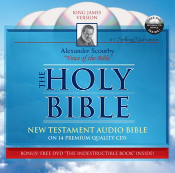 KJV New Testament Scourby (New Pkg) w/free Indestructible Book KJV New Testament Scourby (New Pkg) w/free Indestructible Book