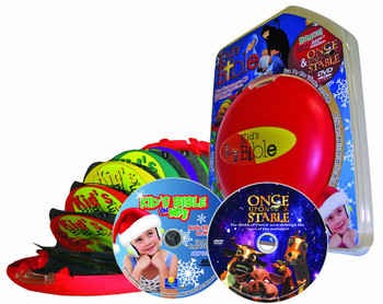 CEV Kids Bible - Christmas Edition (MP3/CD/DVD) Gift Set CEV Kids Bible - Christmas Edition (MP3/CD/DVD) Gift Set
