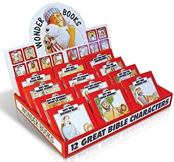 Display with 12x10 Books, the Wonder Bible Series Display with 12x10 Books, the Wonder Bible Series