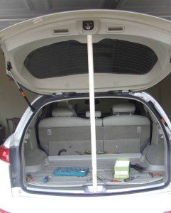 Qty With Fixed Glass Sachs 2 Exc Power Gate With Out End Brackets SG329051 Highlander Stabilus Liftgate Lift Supports 