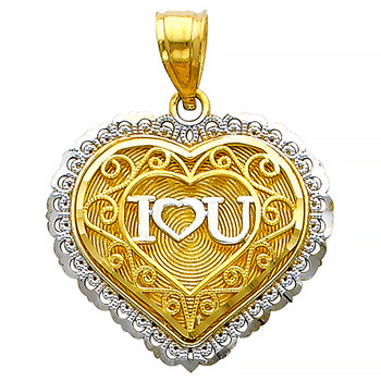 Yellow Gold Pendant - 14 K - PT422 Yellow Gold Pendant - 14 K - PT422