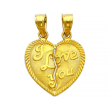 Yellow Gold Pendant - 14 K - PT408 Yellow Gold Pendant - 14 K - PT408