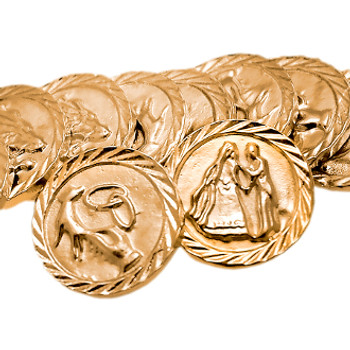 Wedding Arras - Gold Plated - ARO-010 Wedding Arras - Gold Plated - ARO-010