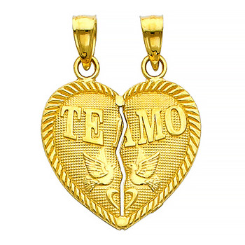 Yellow Gold Pendant - 14 K - PT409 Yellow Gold Pendant - 14 K - PT409