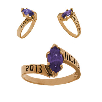 Graduation Ring / Gold 14K - 3.7 Gr. - ORO-P06 Graduation Ring / Gold 14K - 3.7 Gr. - ORO-P06