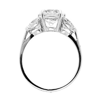 Yellow Gold Engagement Ring - 14 K. 2.9 gr - RG35 Yellow Gold Engagement Ring - 14 K. 2.9 gr - RG35