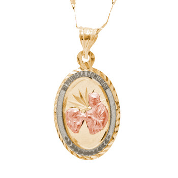 First Communion Gold Pendant - 14 K. 1.7 gr. - FC271 First Communion Gold Pendant - 14 K. 1.7 gr. - FC271