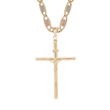 Yellow Gold Cross - 14 K - PTC221 Yellow Gold Cross - 14 K - PTC221