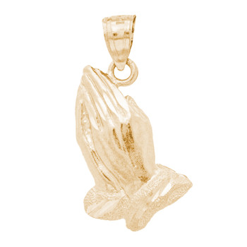 Yellow Gold Praying Hands Pendant - 14 K - PTR554
1.8 gr.
Yellow Gold Praying Hands Pendant - 14 K - PTR554
1.8 gr.