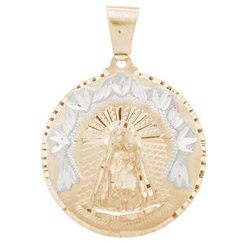 Yellow / White La Caridad Pendant - 14 K - PTR555
14 K.| 10.9 gr.
Yellow / White La Caridad Pendant - 14 K - PTR555
14 K.| 10.9 gr.