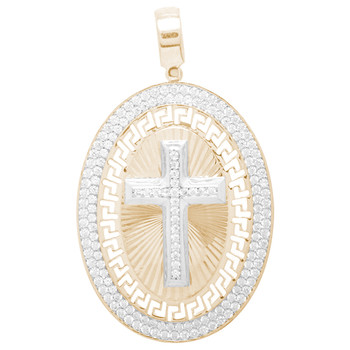 White / Yellow Gold Cross Medal - 14 K - RP267
decorated with CZ
14 K. | 8.5 gr. White / Yellow Gold Cross Medal - 14 K - RP267
decorated with CZ
14 K. | 8.5 gr.