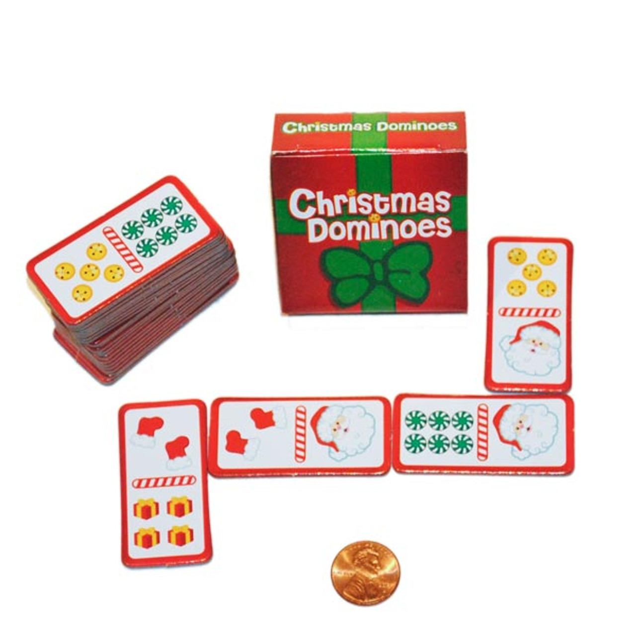 Cardboard Christmas Dominos - Fun Car Game for Kids!