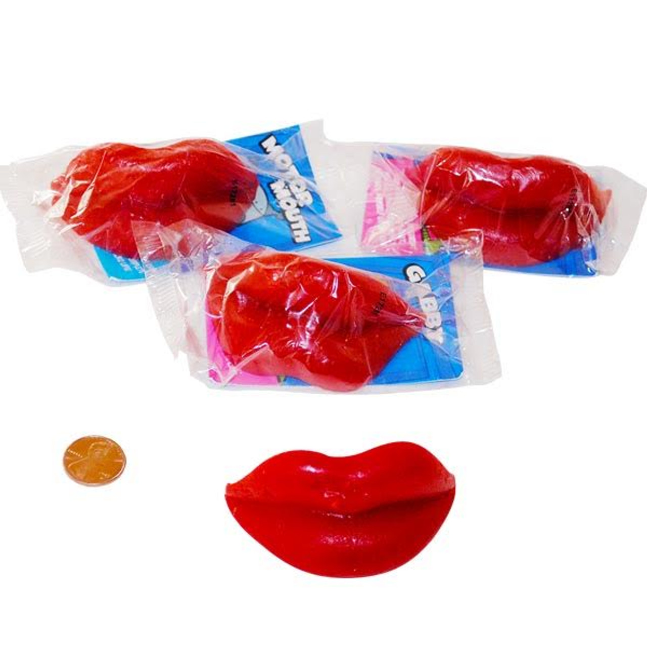 Red Wax Lips Fun Novelty Candy 9186