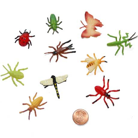 Small Vinyl Insects Small Toys for Prizes