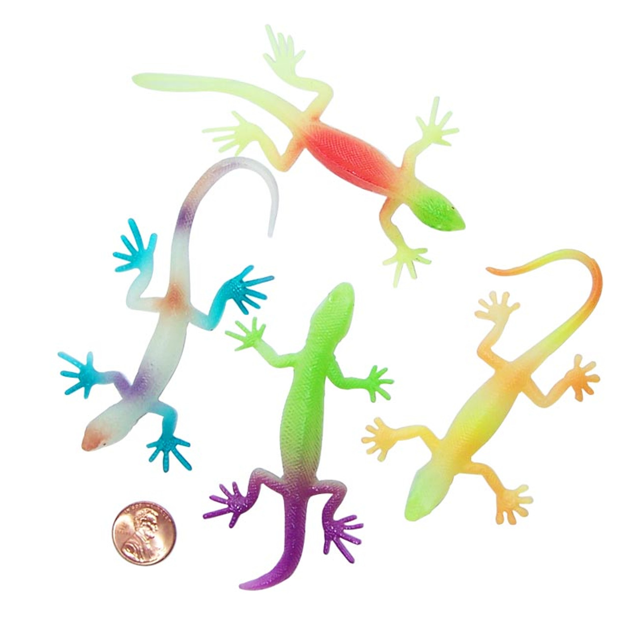 Colorful Glow in the Dark Lizards -- Great Glow in the Dark Toy