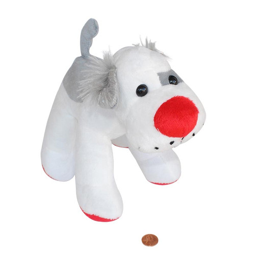 Red Nose Stuffed Animal Dog Red Nose Stuffed Animal Dog