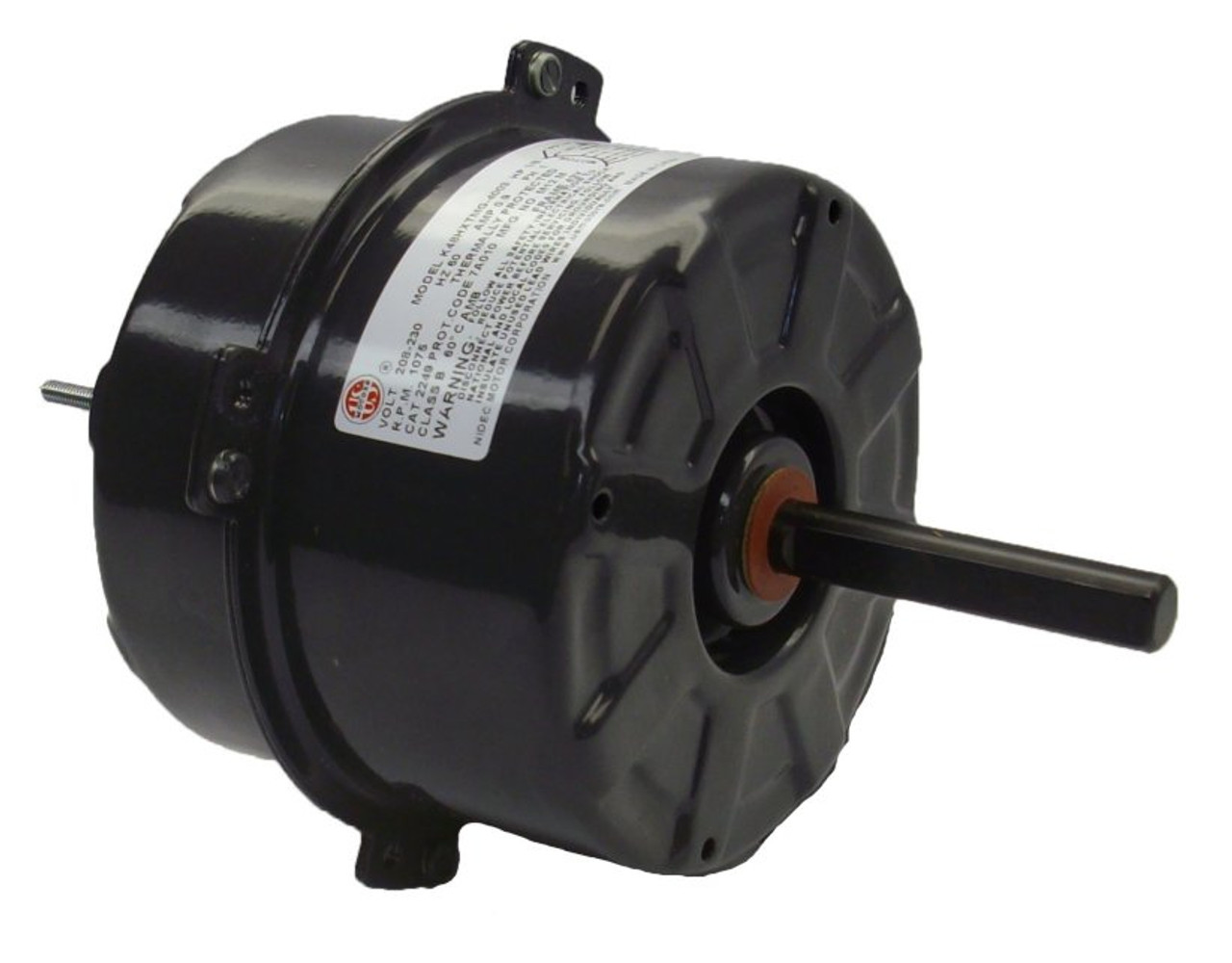 5 quot condenser fan motor 1 10 hp 1075 rpm 208 230 volts 2243 condenser fan motor hp chart