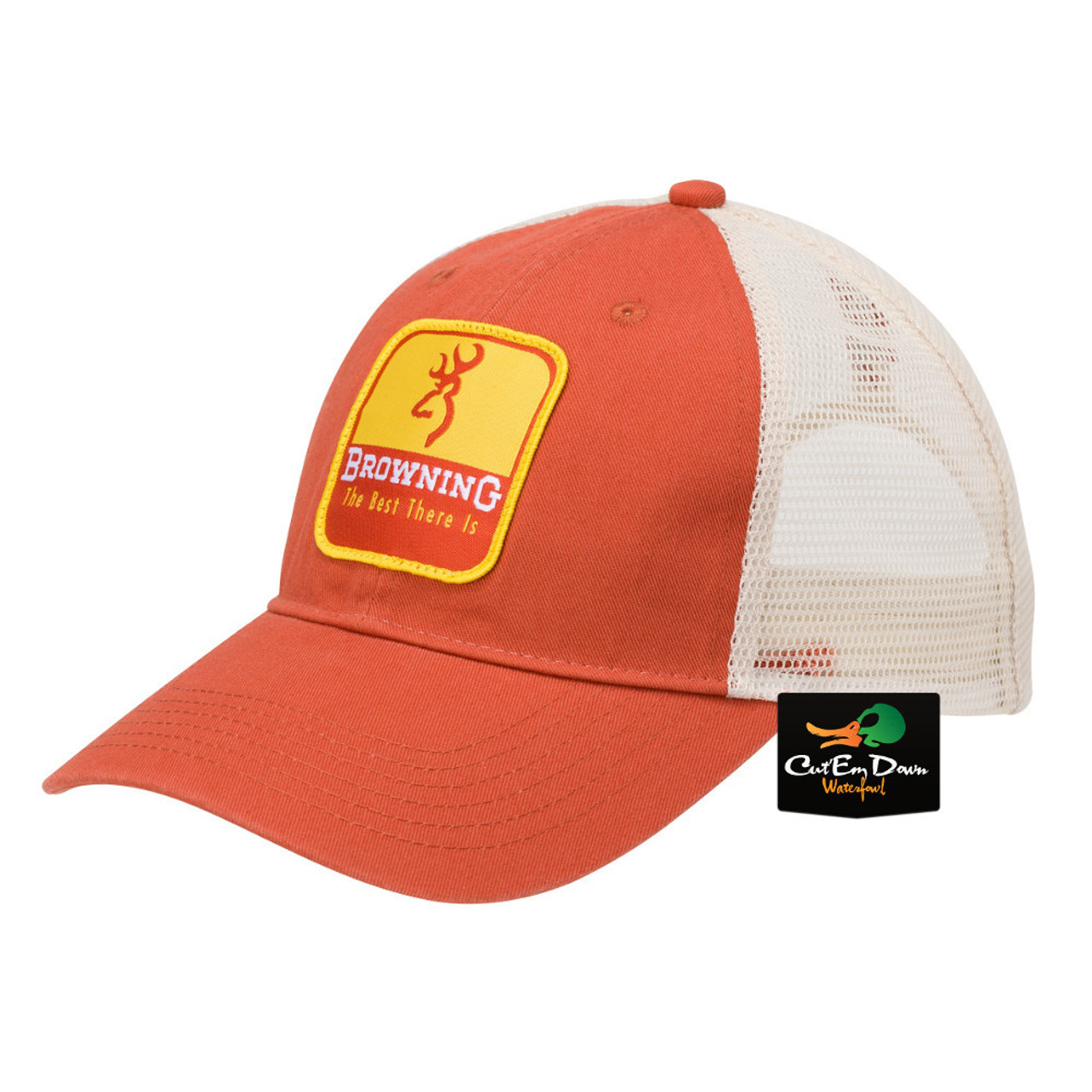 browning orange hat