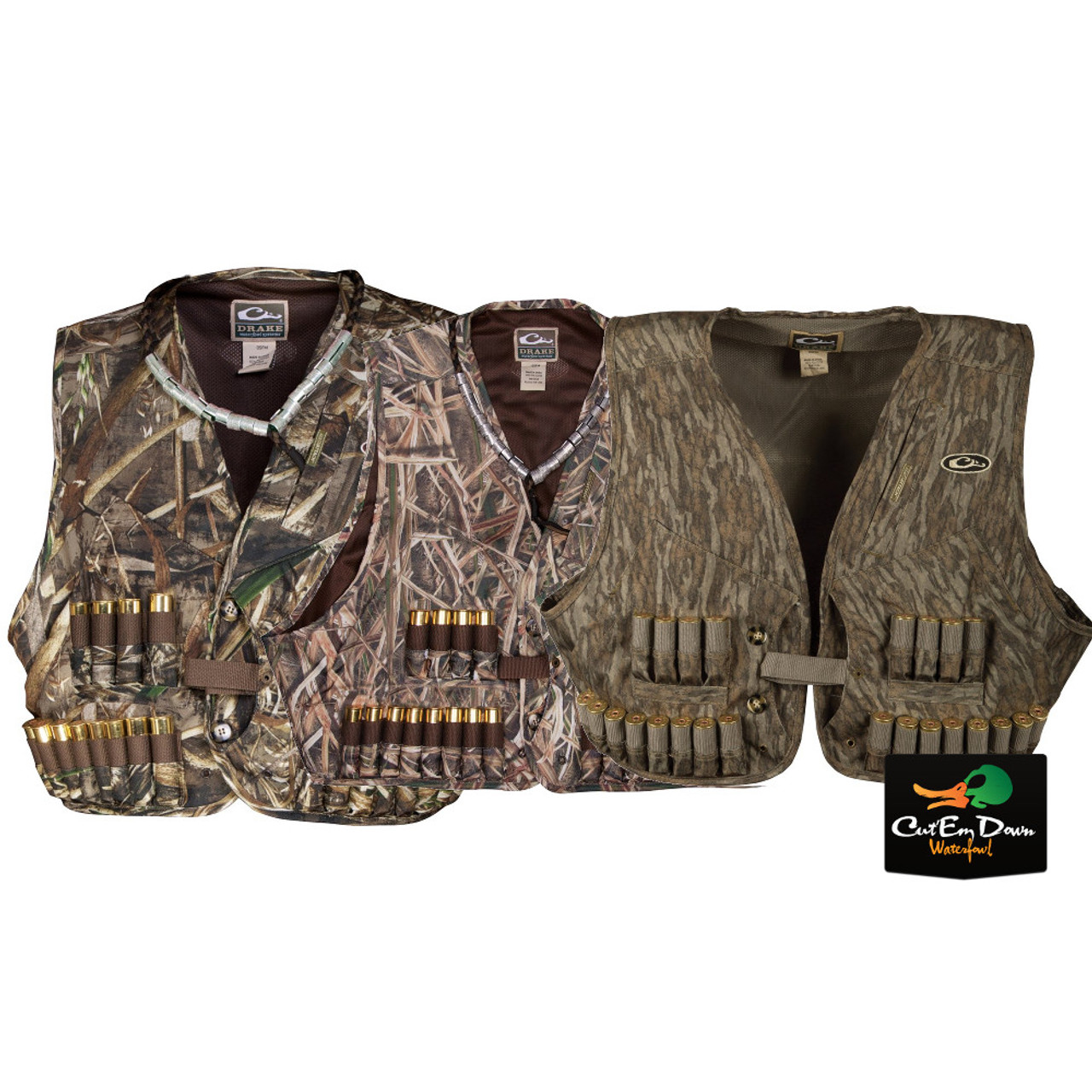 DRAKE WATERFOWL SYSTEMS 900D CAMO WADING VEST DUCK GOOSE HUNTING eBay