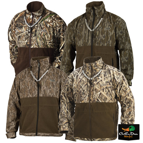 drake jacket drake waterfowl eqwader plus full zip drake jacket drake waterfowl eqwader plus full zip
