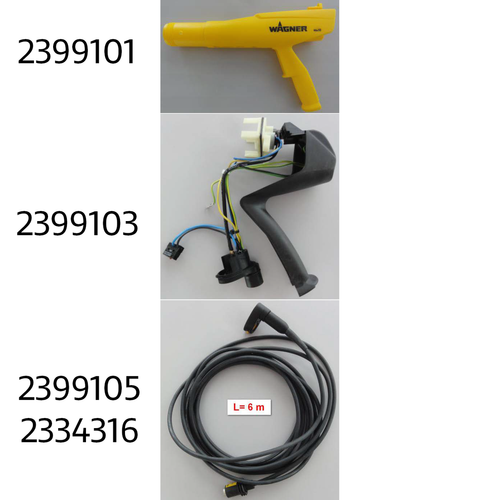 Wagner PEM-X1 Retrofit Kit (Updated Gun Housing, 6m Cable) | Wagner PEM-X1 Powder Parts (2389365) Wagner PEM-X1 Retrofit Kit (Updated Gun Housing, 6m Cable) | Wagner PEM-X1 Powder Parts (2389365)