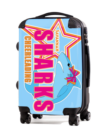 Savannah Sharks 20" CarryOn Luggage Cheer Luggage