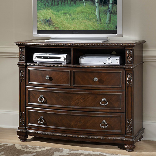Hillcrest Manor Collection TV CHEST MARBLE INSERT