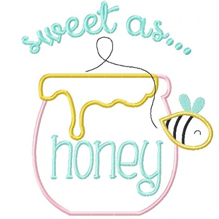 Sweet As Honey Applique Applique Inc