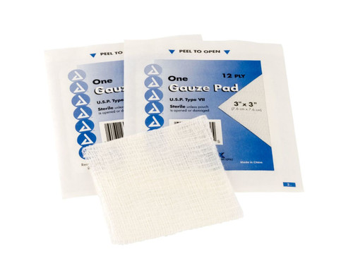 3"x3" Gauze Pads - qty. 100 | MH Eye Care Product