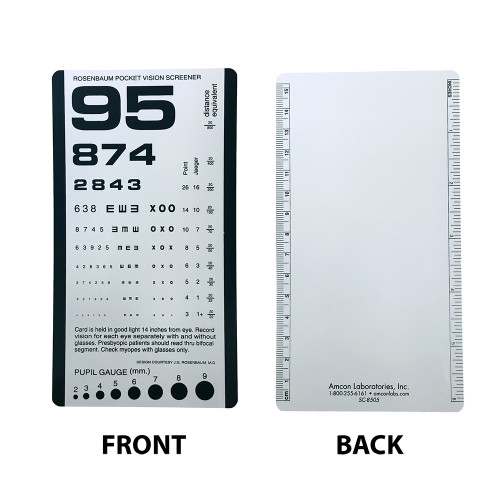 Rosenbaum Pocket Vision Screener | MH Eye Care Product