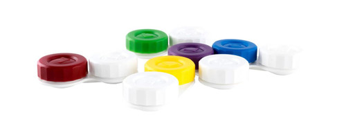 Screw Top Contact Lens Cases - qty. 50 | MH Eye Care Product