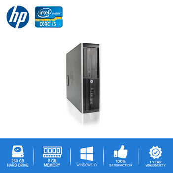 HP-Elite Desktop 8100 8200 Computer PC – Intel Core i5 - 8GB Memory – 250GB Hard Drive - Windows 10 HP-Elite Desktop 8100 8200 Computer PC – Intel Core i5 - 8GB Memory – 250GB Hard Drive - Windows 10