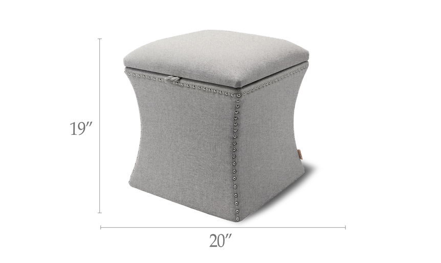 Holly Storage Ottoman Holly Storage Ottoman
