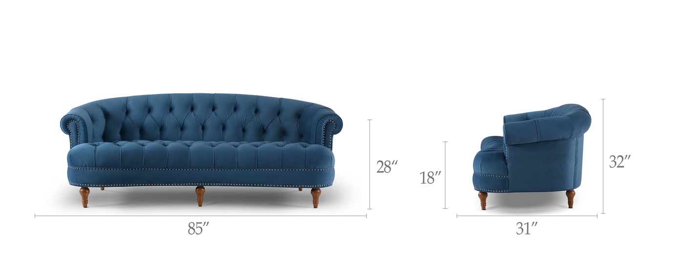 La Rosa Chesterfield Sofa La Rosa Chesterfield Sofa