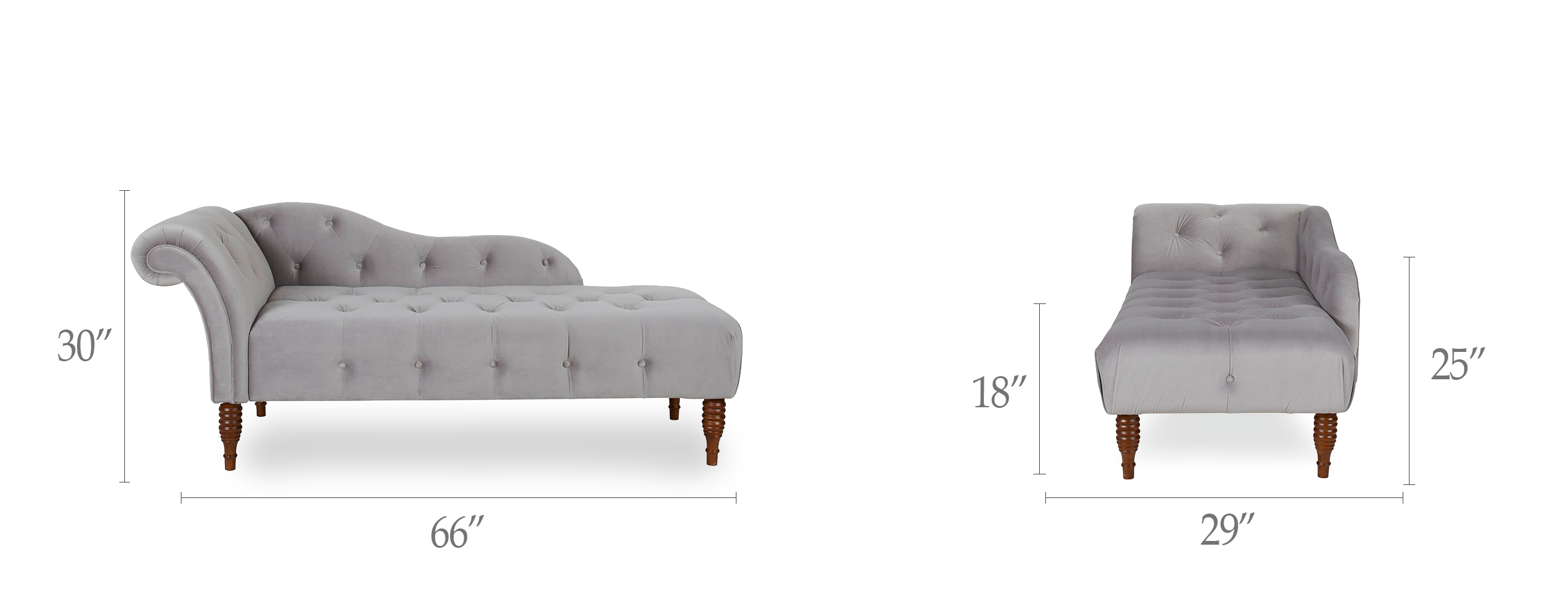Samuel Tufted Chaise Lounge Samuel Tufted Chaise Lounge