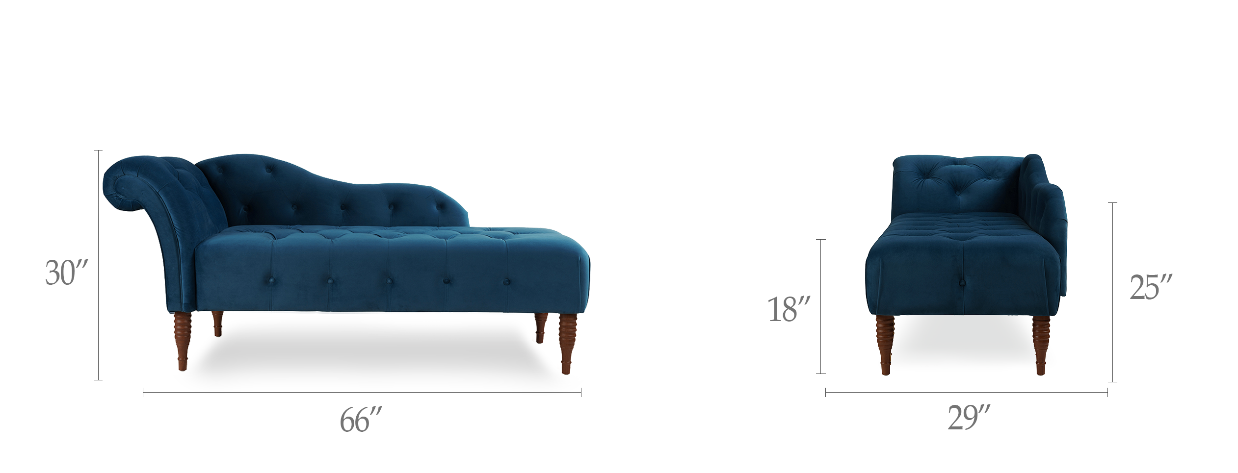 Samuel Tufted Chaise Lounge