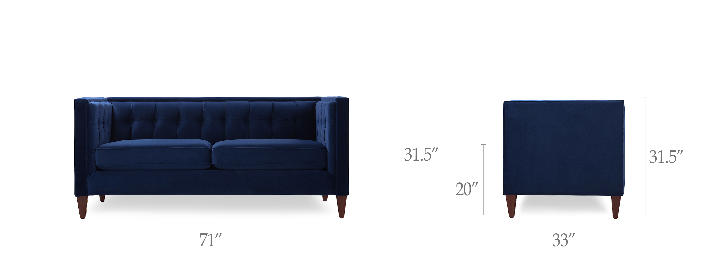 Jack Tuxedo Loveseat Jack Tuxedo Loveseat