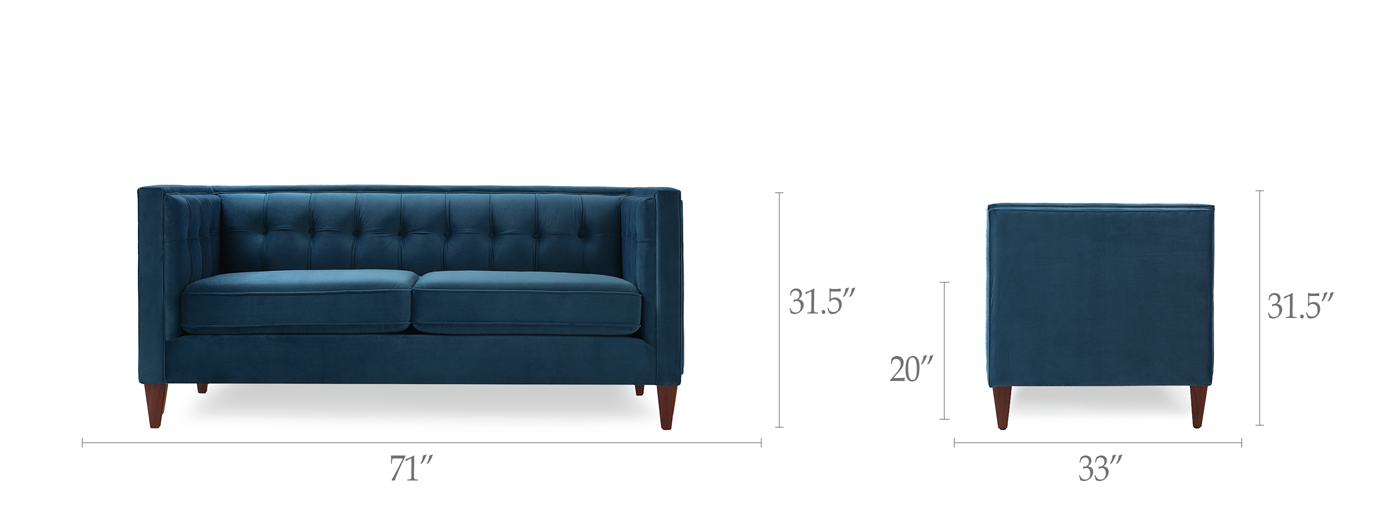 Jack Tuxedo Loveseat Jack Tuxedo Loveseat