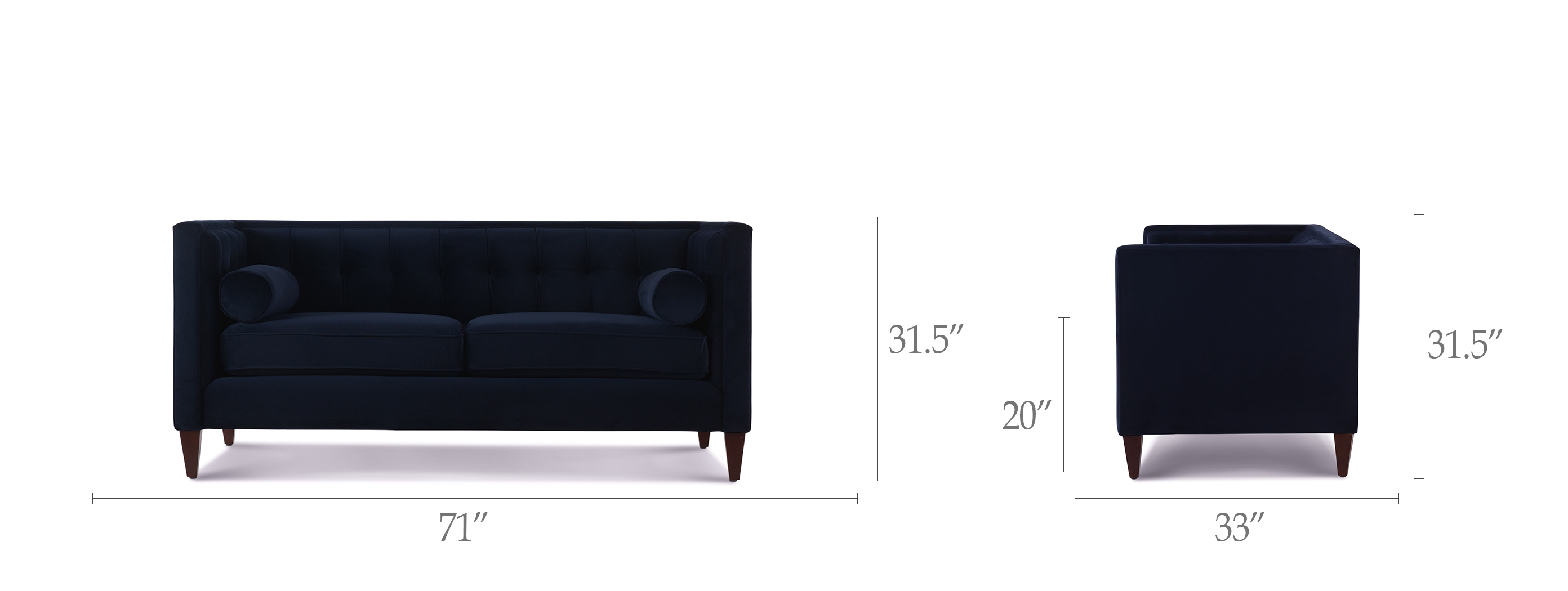 Jack Tuxedo Loveseat Jack Tuxedo Loveseat