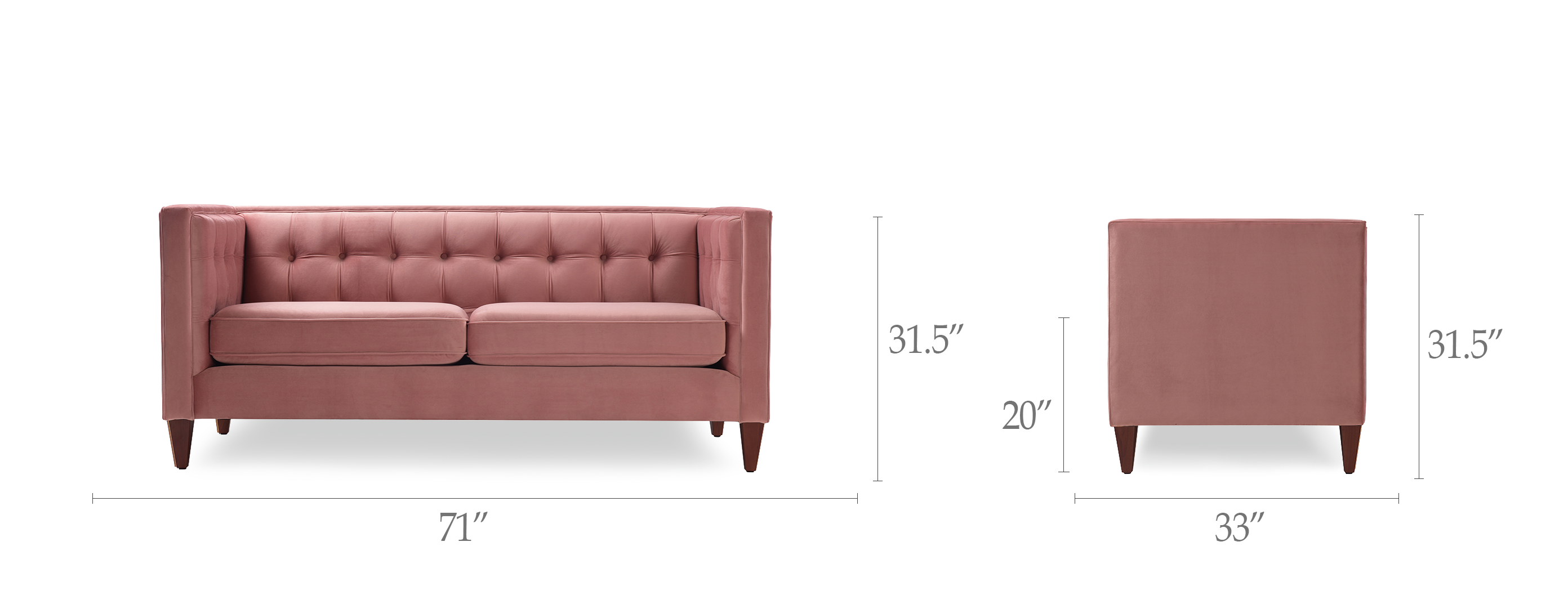 Jack Tuxedo Loveseat Jack Tuxedo Loveseat