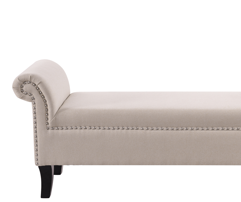 Kathy Roll Arm Entryway Accent Bench