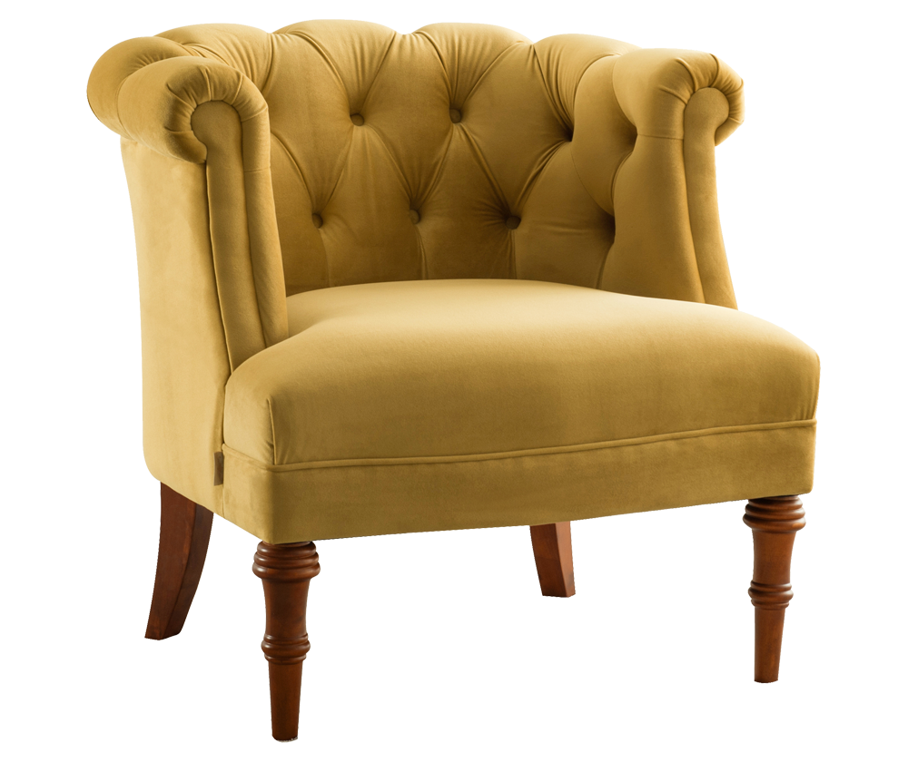 Katherine Tufted Accent Chair, Gold Jennifer Taylor Home