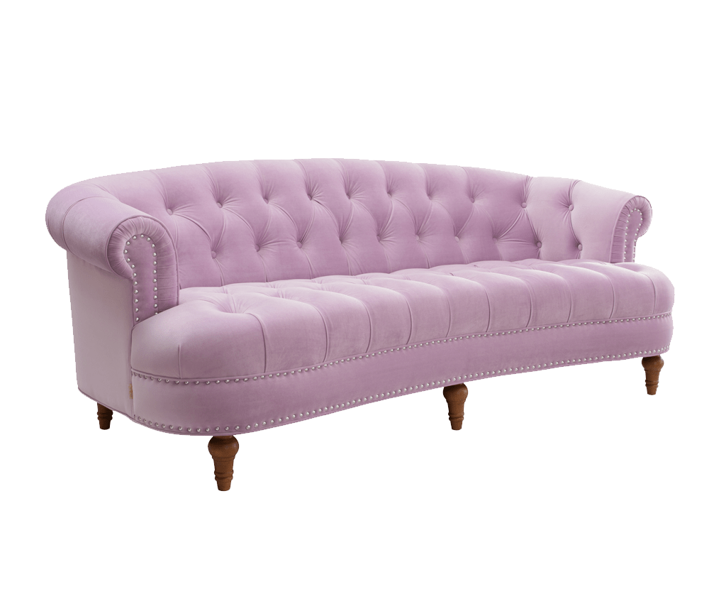 La Rosa Chesterfield Sofa, Lavender Jennifer Taylor Home