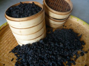 Processed Huangjing (traditional steaming method) Processed Huangjing (traditional steaming method)
