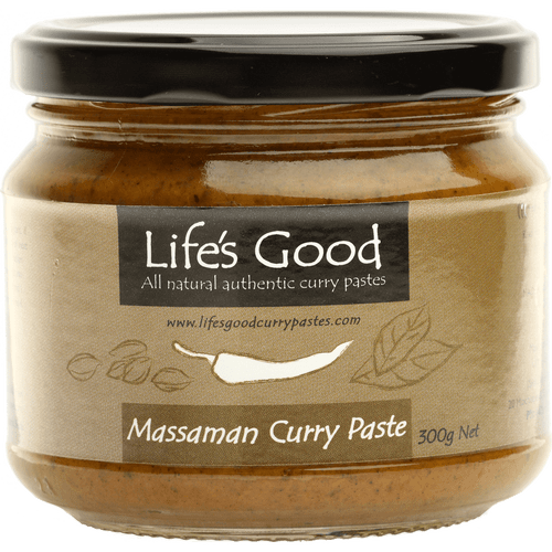 Life's Good Curry Pastes - Product Jar - Massaman Curry Paste