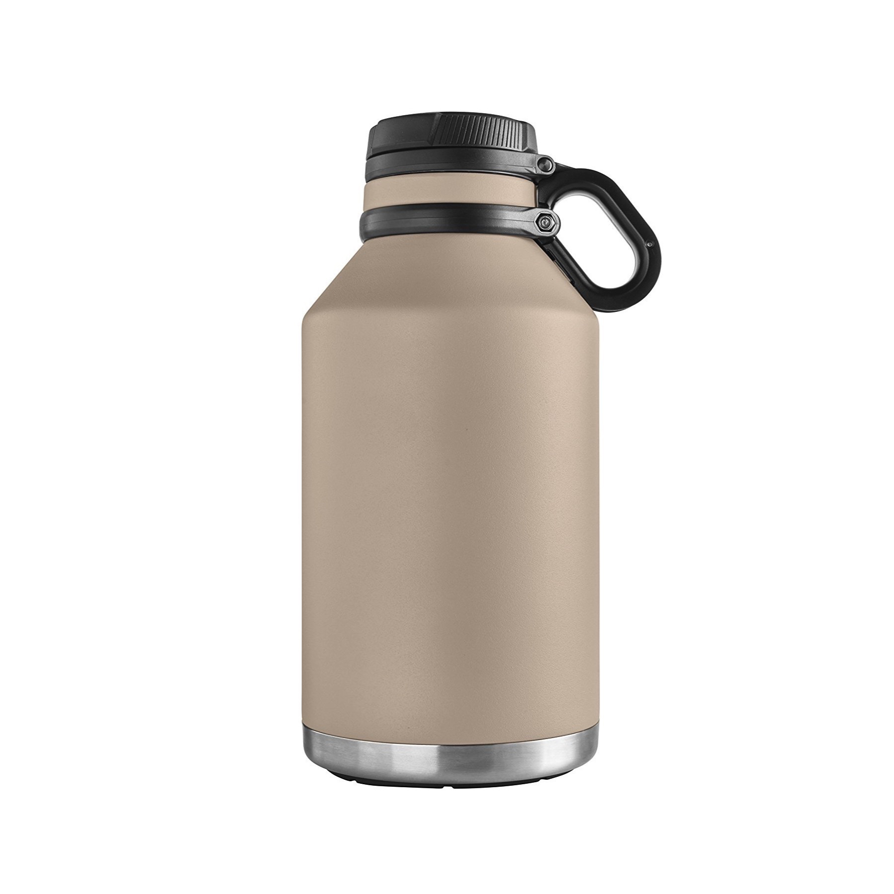 Coleman Stainless Steel Growler 64oz Sandstone Tan Vacuum Insulated ...