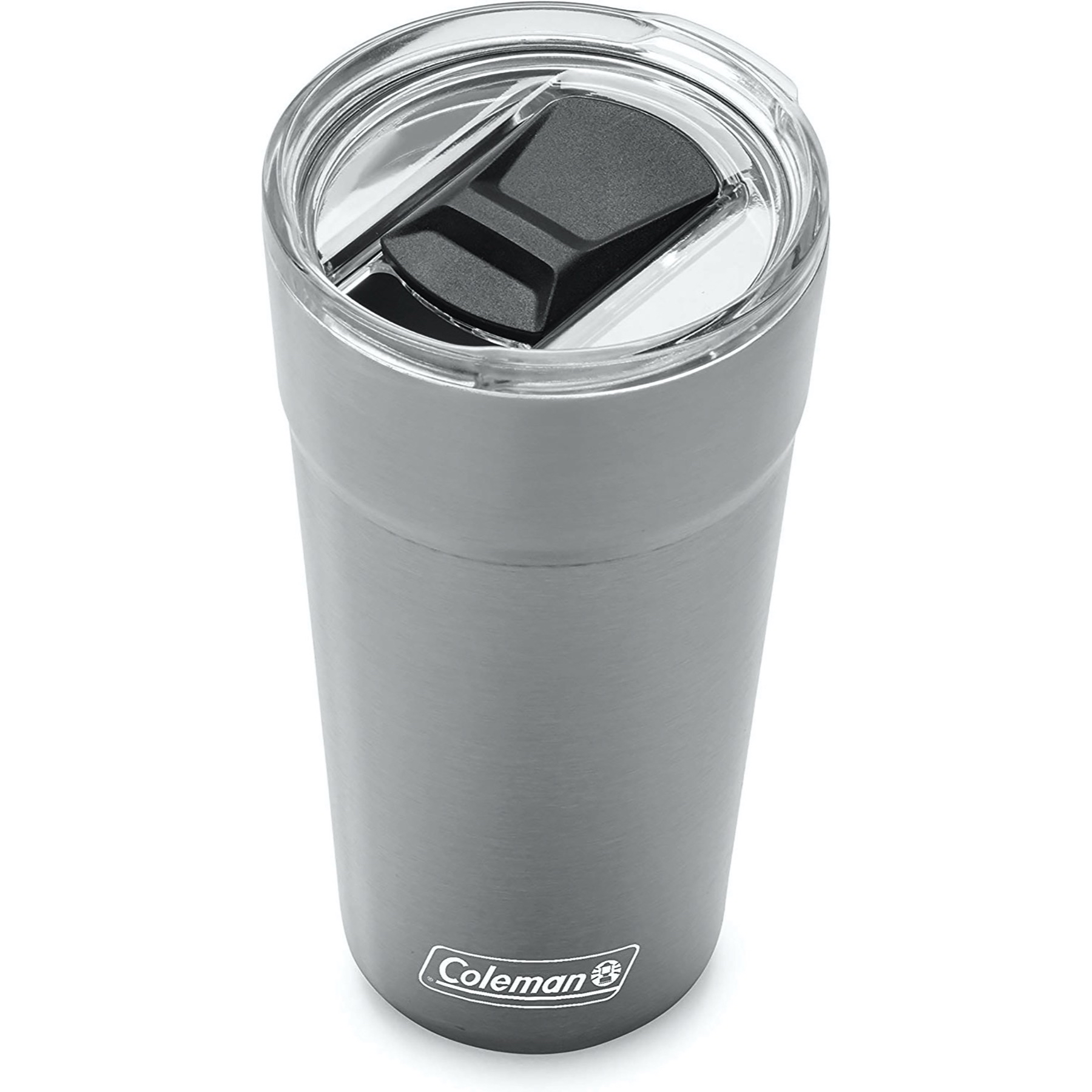 Coleman Brew Vacuum-Insulated Tumbler, Stainless Steel, 20oz with ...